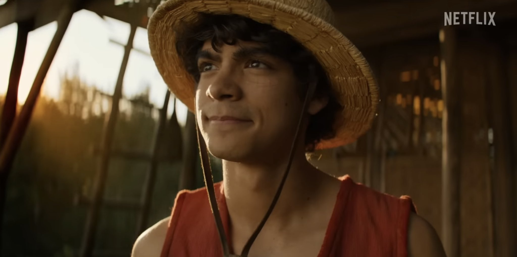 DiscussingFilm on X: First look at Luffy's costume in Netflix's