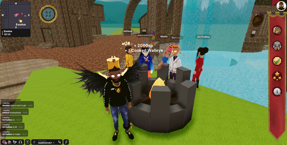 Happy 1yr Anniversary  <a href="/ExodusGBW/">Exodus</a> !🎂🥳🎉🍾This game has changed so much since it started and still so much more coming its insane!! Come out for some Double XP and get your collectible Anniversary #NFT !🍾🎉🍾🥳🥳 #Decentraland