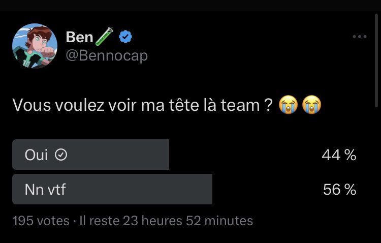 FT_imrann's tweet photo. Jai jamais vu une aussi grosse hagrah 😭😭😭😭 https://t.co/yjNL0ZfVKO