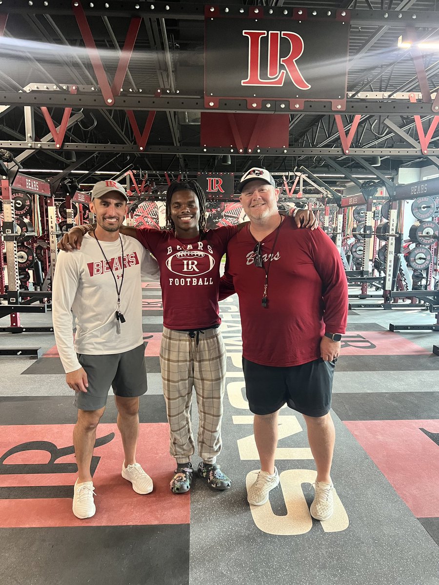 After a great camp and conversation with <a href="/coach_mjacobs/">Mike Jacobs</a> and @AnthonySoto_LR I am blessed to receive an offer from <a href="/LRBearsFootball/">Lenoir-Rhyne Football</a>! <a href="/CoachCurtis35/">Dustin Curtis</a> <a href="/coachagamble/">Adam Gamble</a>