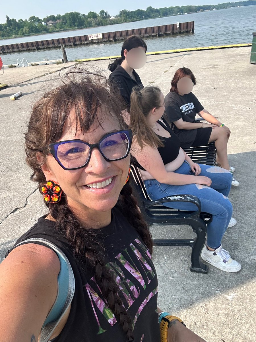GiwedinAnangKwe's tweet photo. Beautiful day to visit my favourite place! 🥰. Spent all summer every summer at Long Point/Port Rowan as a child and now get to share it with my kids!  #PortRowanON #LongPointON https://t.co/Wk0y3CdyfJ