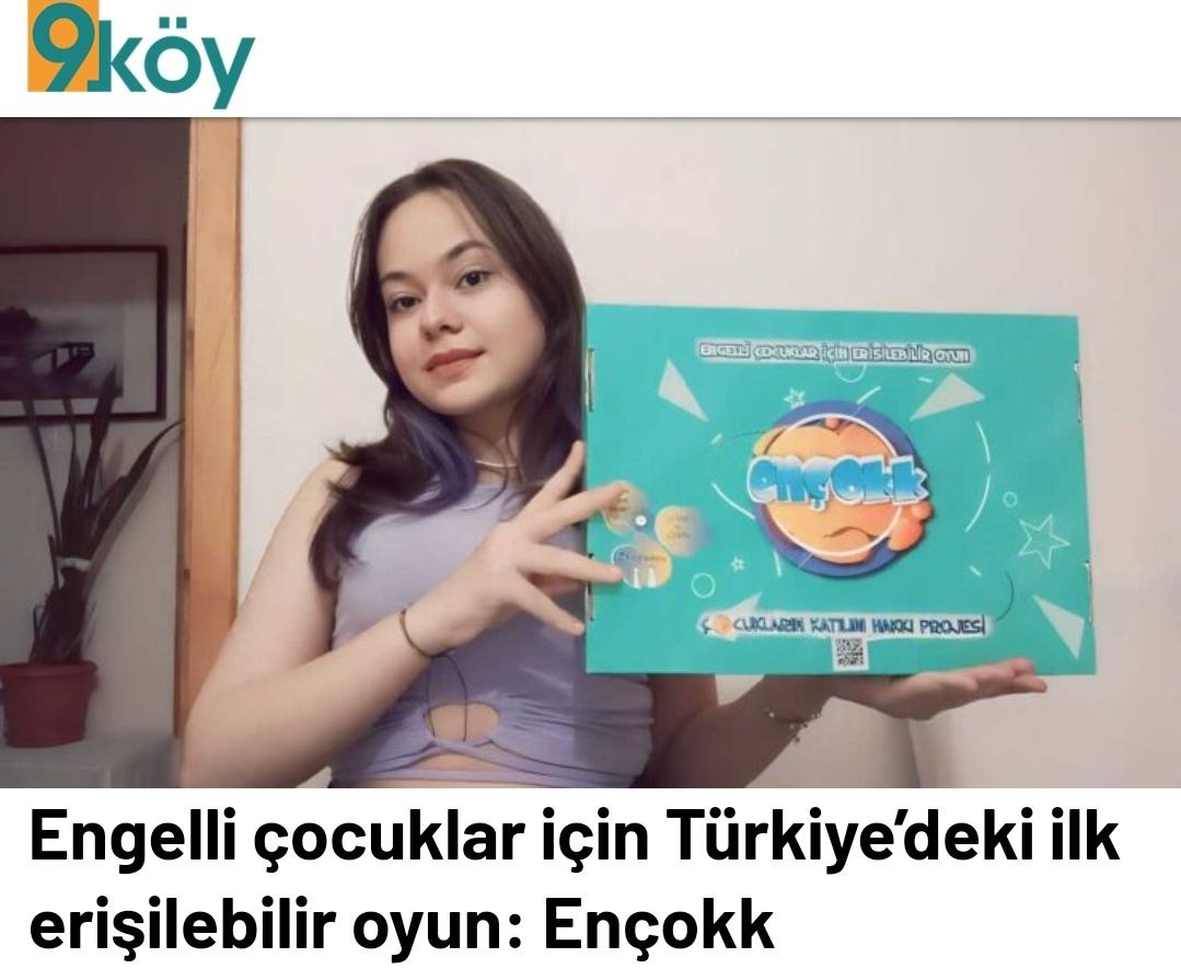 Siz ENÇOKK kutu oyunumuzla ve mobil oyunumuzla tanıştınız mı? Ayrıntılar için linke tıklayın.

9koy.org/engelli-cocukl…
