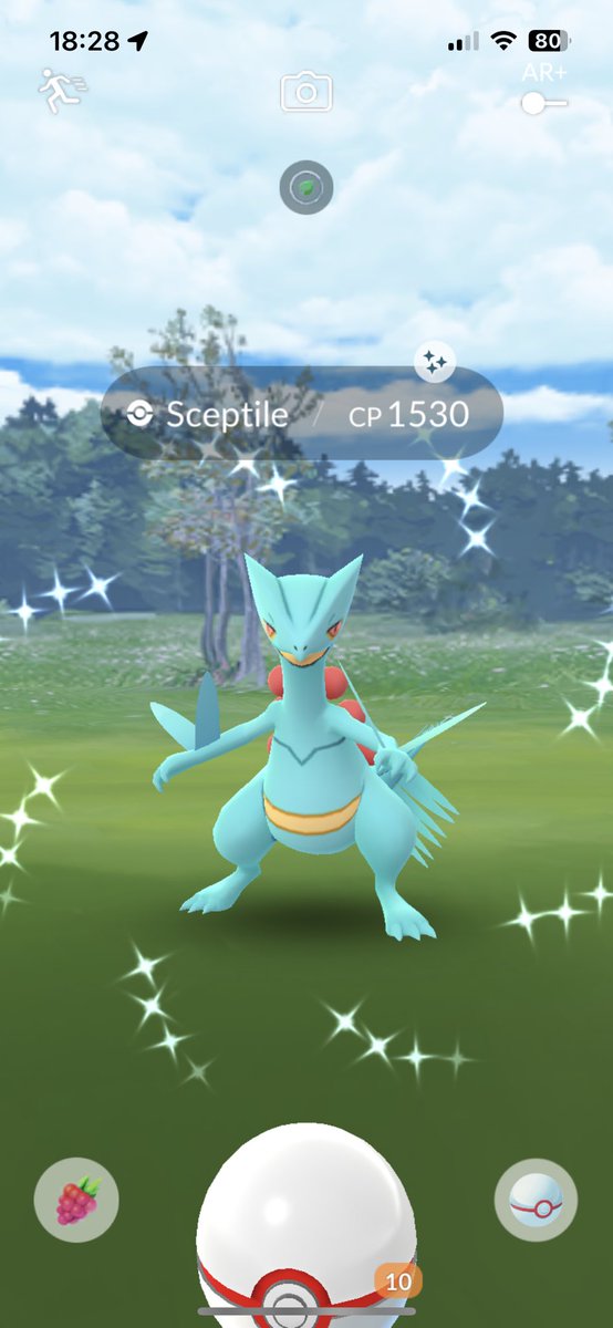 IndicomUK's tweet image. First mega  Sceptile raid, that’ll do!🔥

#PokemonGO #Sceptile #MegaRaid