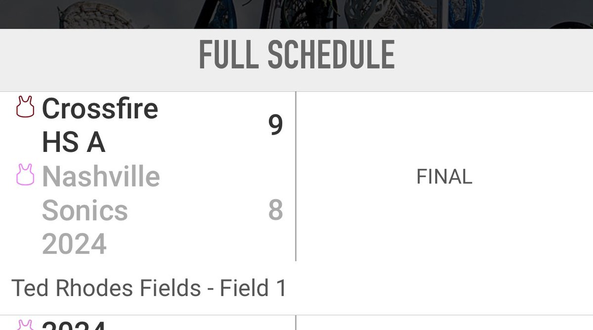 Crossfire_Lax's tweet photo. High School A started their day with a 9-8 win over Sonics #gocrossfire #growthegame https://t.co/76TLNSzK0P