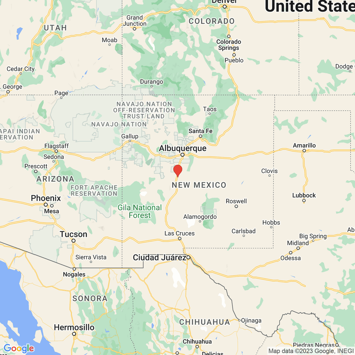 New town every hour on Twitter "La Joya, New Mexico Population 12