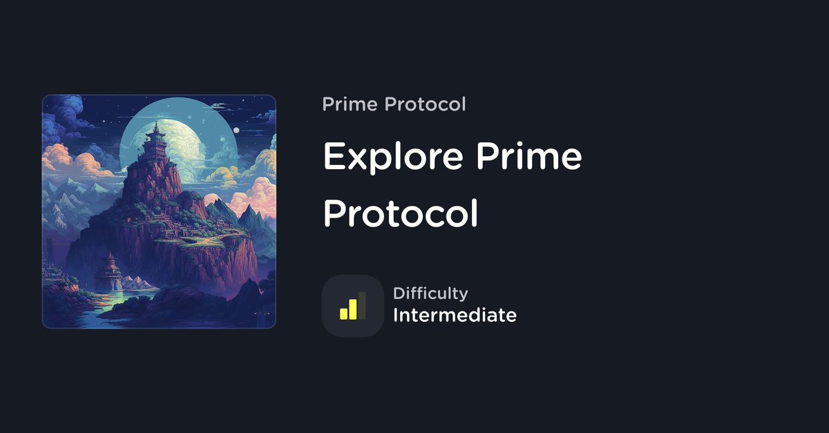 layer3xyz's tweet photo. Unlock liquidity across chains in our newest Quest!

@prime_protocol stands as a one-stop shop for depositing digital assets across chains and receiving credit anywhere.

Powered by @axelarcore 🔥

https://t.co/g0GYzjYohP https://t.co/aGGJYq9rSI