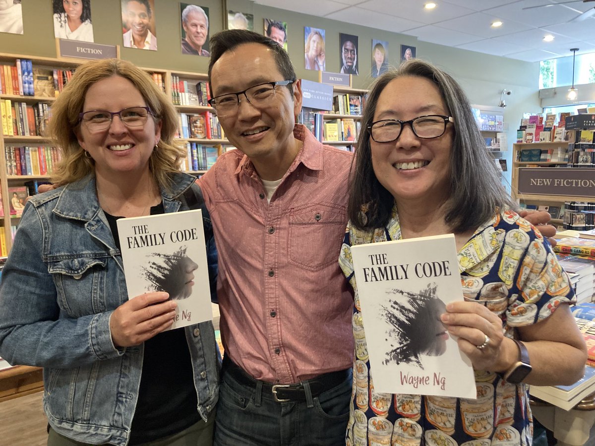 MrsArakiReads's tweet photo. Picked up our copies of ⁦@WayneNgWrites⁩ new book The Family Code! He’s signing ⁦@PerfectBooksOtt⁩ on Elgin🙌⁦@OttCatholicSB⁩ ⁦@AssumptionOCSB⁩ ⁦@WhitingGina⁩ https://t.co/7OmqLpGlXQ