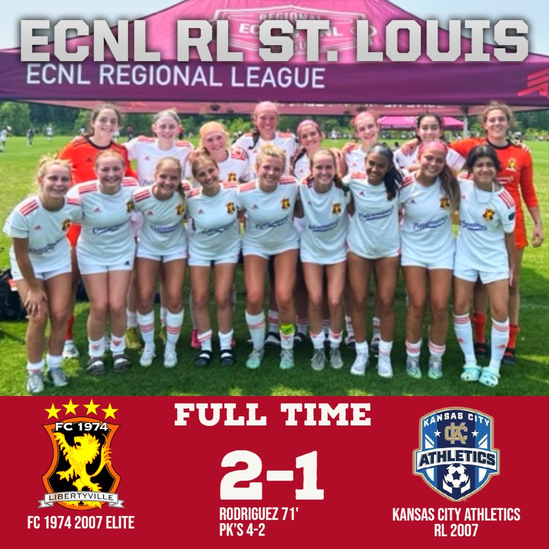 WHAT A WIN!! This team NEVER stops fighting. Winner in PK's! MOVING ON! LETS GO!!  <a href="/FC1974GLSA/">GLSA FC 1974 Libertyville</a> #weare74 <a href="/ECNLgirls/">ECNL Girls</a> <a href="/CoachBMancill/">Bryan Mancill</a> <a href="/EmaDelg20Soccer/">Ema Delgado</a> @KaelynCardwell @bridgetbenes <a href="/RainaSoccer/">Raina Schmitt</a> <a href="/madelineel12/">Madeline Lewis</a> <a href="/SofiaOgren2025/">Sofia Ogren</a> <a href="/dahlia_r14/">Dahlia Rodriguez</a> <a href="/annaegeorge/">Anna George</a> <a href="/NMU_wsoccer/">NMU Women's Soccer</a> <a href="/DenisonWSoccer/">Denison WSoccer</a>