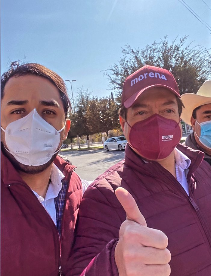 JesusAdrianR2's tweet photo. Feliz cumpleaños al Presidente Nacional de morena @mario_delgado 💪🏼🇲🇽
#morenava #unidadymovilizacion https://t.co/6Rd40dJtGO