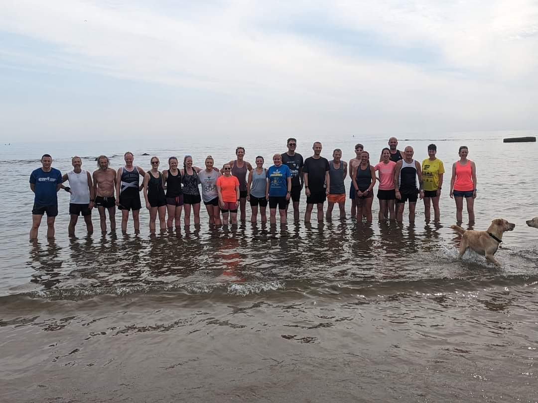 TBH cooling off after smashing today's beach session. What a great turnout!