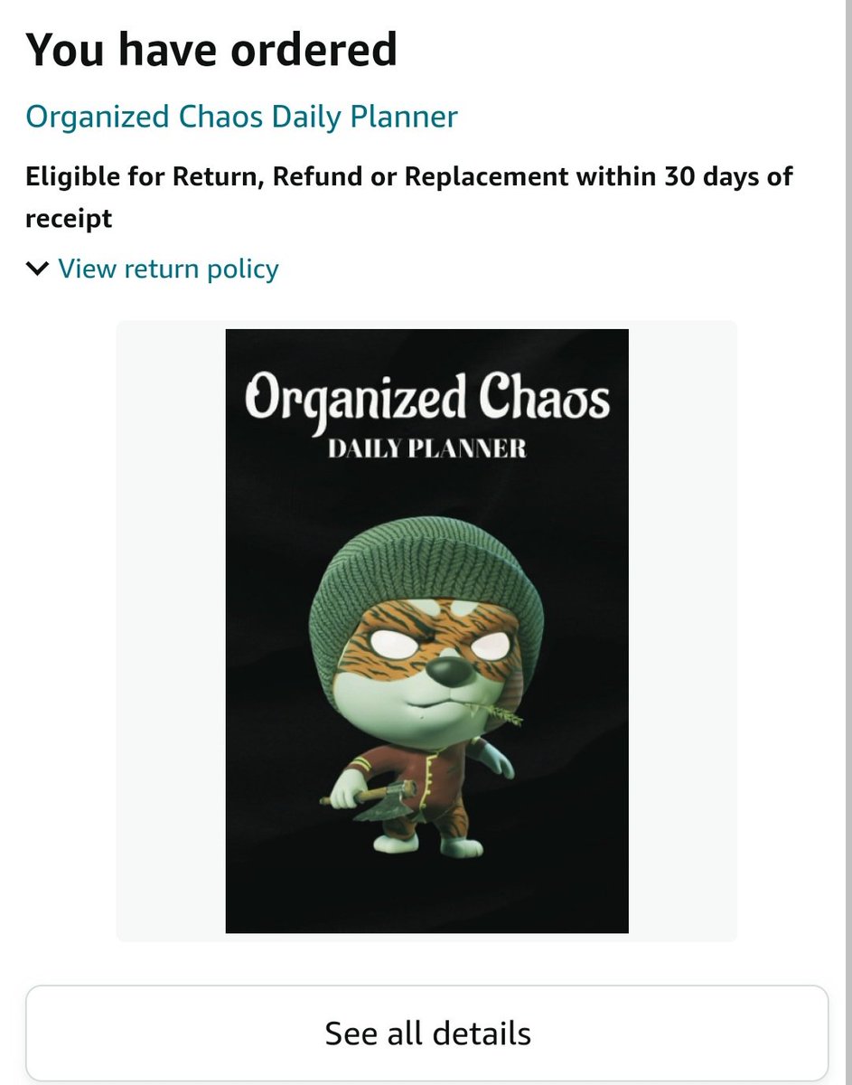 CaliApe_22's tweet photo. Placed my order. Great idea @djdavid1982 ..cant wait to put this to use! Thank you! โ๏ธ๐
@ZinuToken #ZINU #ZMSS #ZombieMob #NFTIP #NFT #OrganizedChaos #OrganizePlannner #Organization #Amazon https://t.co/QxWHdX654f