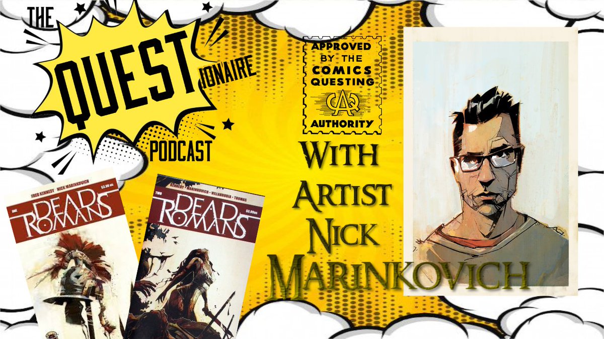 QUESTionairePC's tweet photo. Just a few different #Quests you can find on https://t.co/ticzua6m9m featuring #TimEldred @nickmarinkovich @SotoColor % @rdouek #ComicBooks #Podcast #Interviews #GetYourcomicOn
https://t.co/ticzua6m9m https://t.co/2ijp2FuBJc