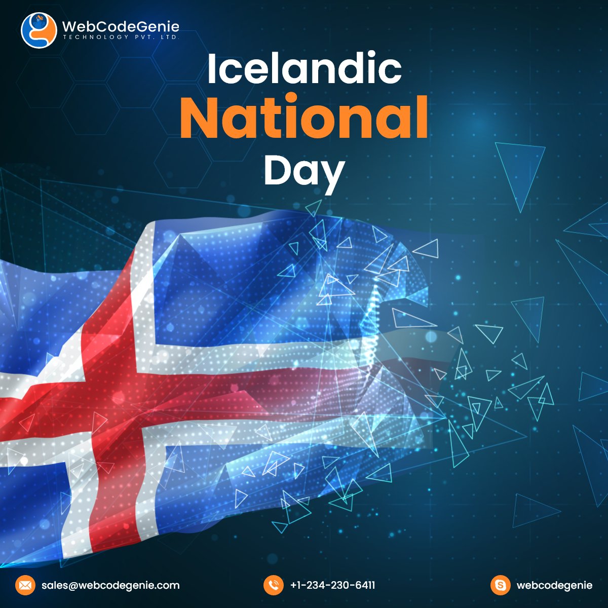 Wishing all Icelanders a day filled with pride, joy, and unity.

#IcelandicNationalDay #iceland #icelandic #nationalday