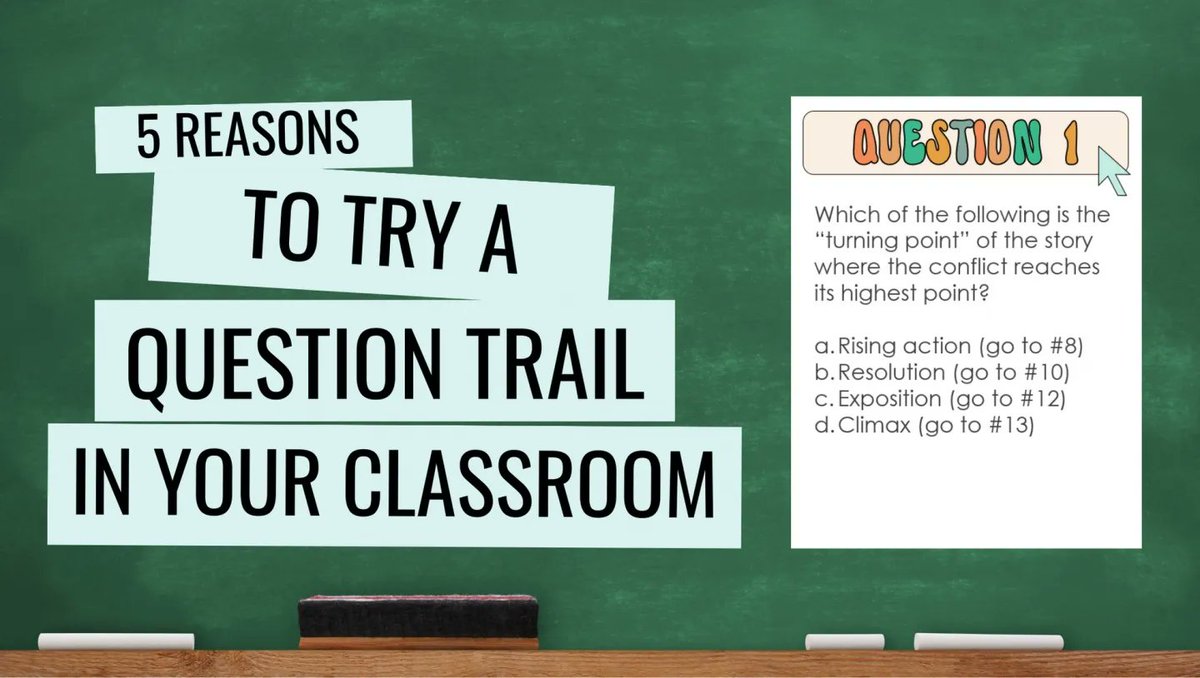 ShellTerrell's tweet photo. Why you should try a question trail https://t.co/K5TeiVawme https://t.co/DQFu6B0VGJ
