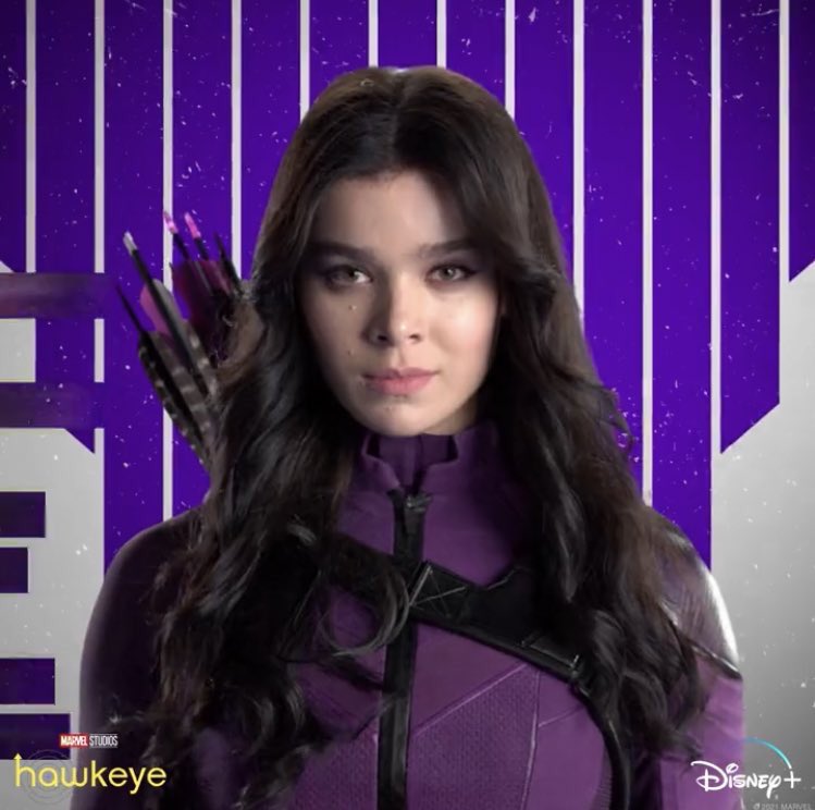 katebbow's tweet photo. KATE BISHOP IS COMING BACK🥹💜 https://t.co/VdmVGPjM0U