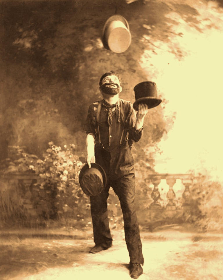 Hookalakah Meshobbab on Twitter "RT CitizenScreen W.C. Fields Juggling top hats in 1900 