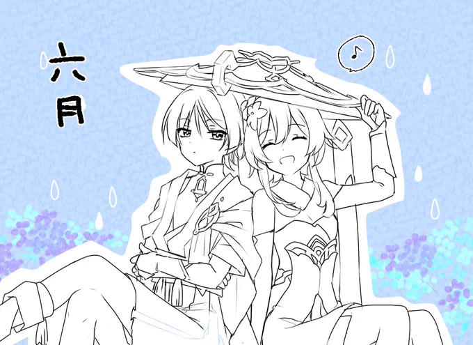 描いちゃった…好きすぎて…  #放浪者 #放蛍