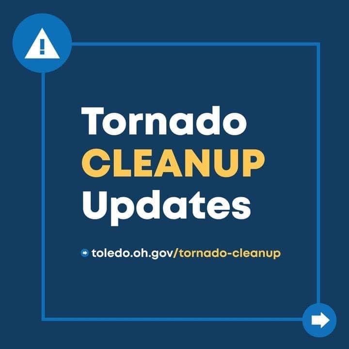 ToledoFire's tweet photo. @city_of_toledo, #PointPlace tornado response updates ℹ️ details available at: https://t.co/Qy4abvFP1v https://t.co/hpdXGcIJUu