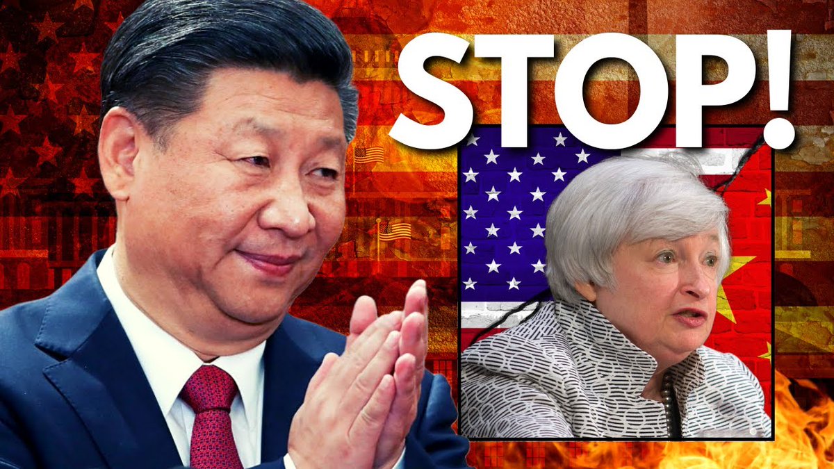 🧵 America Is Preparing For China’s $859 Billion Treasury Dump — De-Dollarization Nightmare
As Janet Yellen admits de-dollarization will drive the dollar's decline, U.S. Congress is afraid of a massive treasury dump from China!