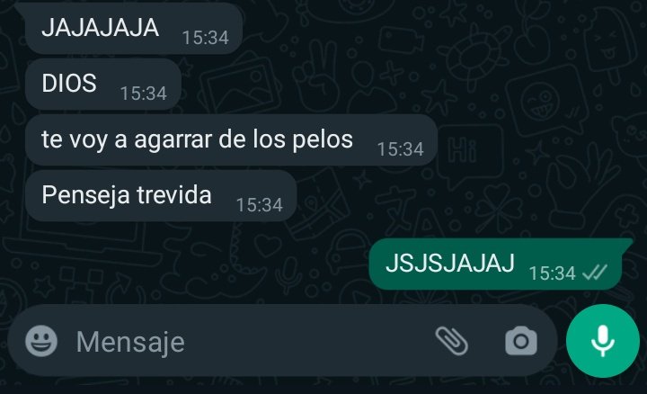 Me re ama por suerte