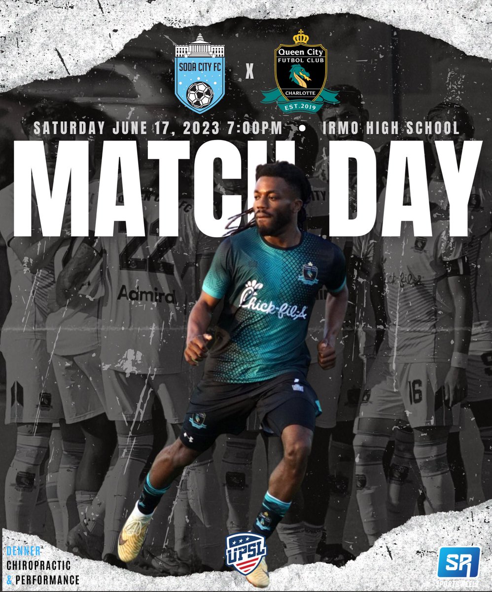 Get up it’s Match Day! Tonight we take on Soda City FC in the UPSL Mid-Atlantic Semi-Finals! 

🆚: @SodaCityFC 
🏟️: Irmo High School 
⏰: 7:00PM EST

#upsl #soccer #upslsoccer #queencity #charlotte #playoffs #matchday #quarterfinals #feeltheburn #upinflames