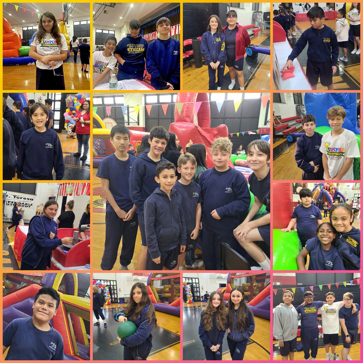 Los estudiantes de St. Teresa-St. Rita STREAM Academy en Staten Island tuvieron un Día de Diversión disfrutando de pinturas de caras, juegos inflables, rifas, helados y algodones de azúcar.
📸: St. Teresa-St. Rita STREAM Academy
stsrstreamacademy.com