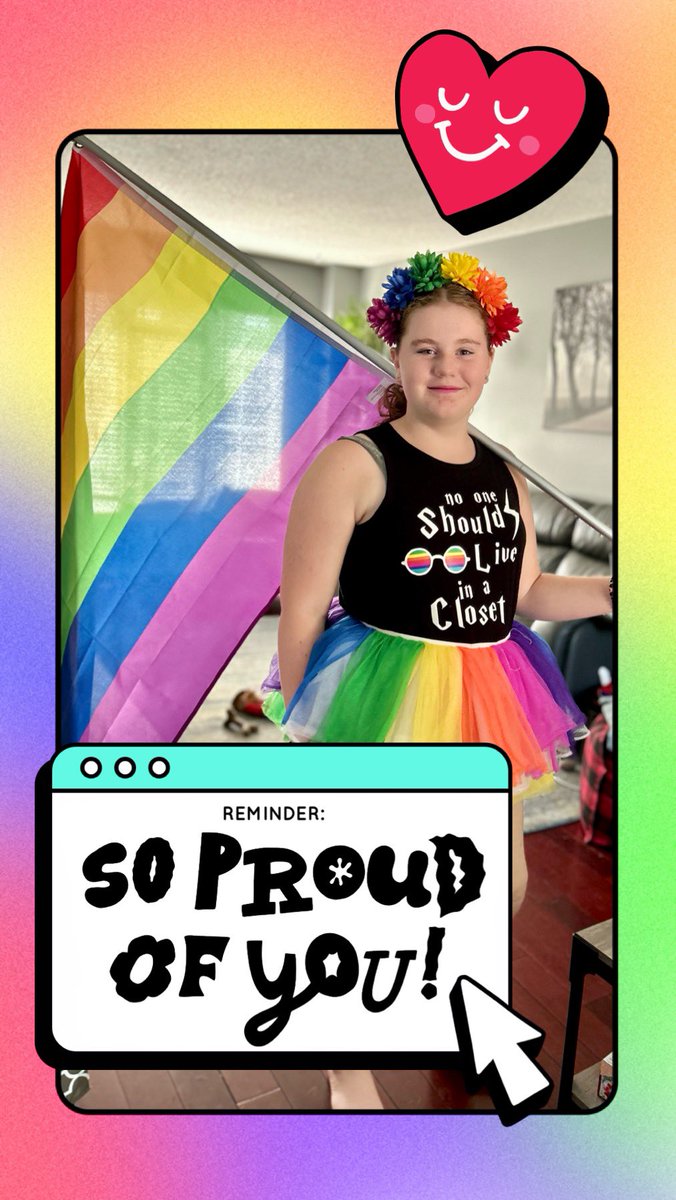 ☀️ Perfect day for my daughter & I to meet up w/some @SCDSB_Schools colleagues for Orillia Pride Parade! 
🏳️‍🌈We are registered for the Collingwood parade on July 15. All SCDSB staff and families are welcome to join us. More info coming. 
#Pride2023 #BeYou #ProudAlly #ProudParent