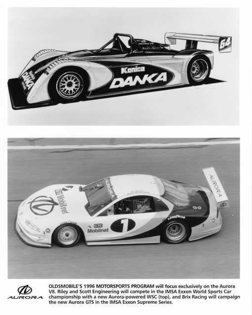 TheGTCatalog's tweet photo. --Oldsmobile Aurora GTS-1--
Following up on the surprisingly speedy Oldsmobile Cutlass, GM and Pratt &amp; Miller started an Oldsmobile Aurora racing program for IMSA in 1996. Factory-supported Brix Racing, piloted the Aurora on debut at the Daytona 24 Hours. (1/3) #GTCatalog https://t.co/zdZiku6bN2