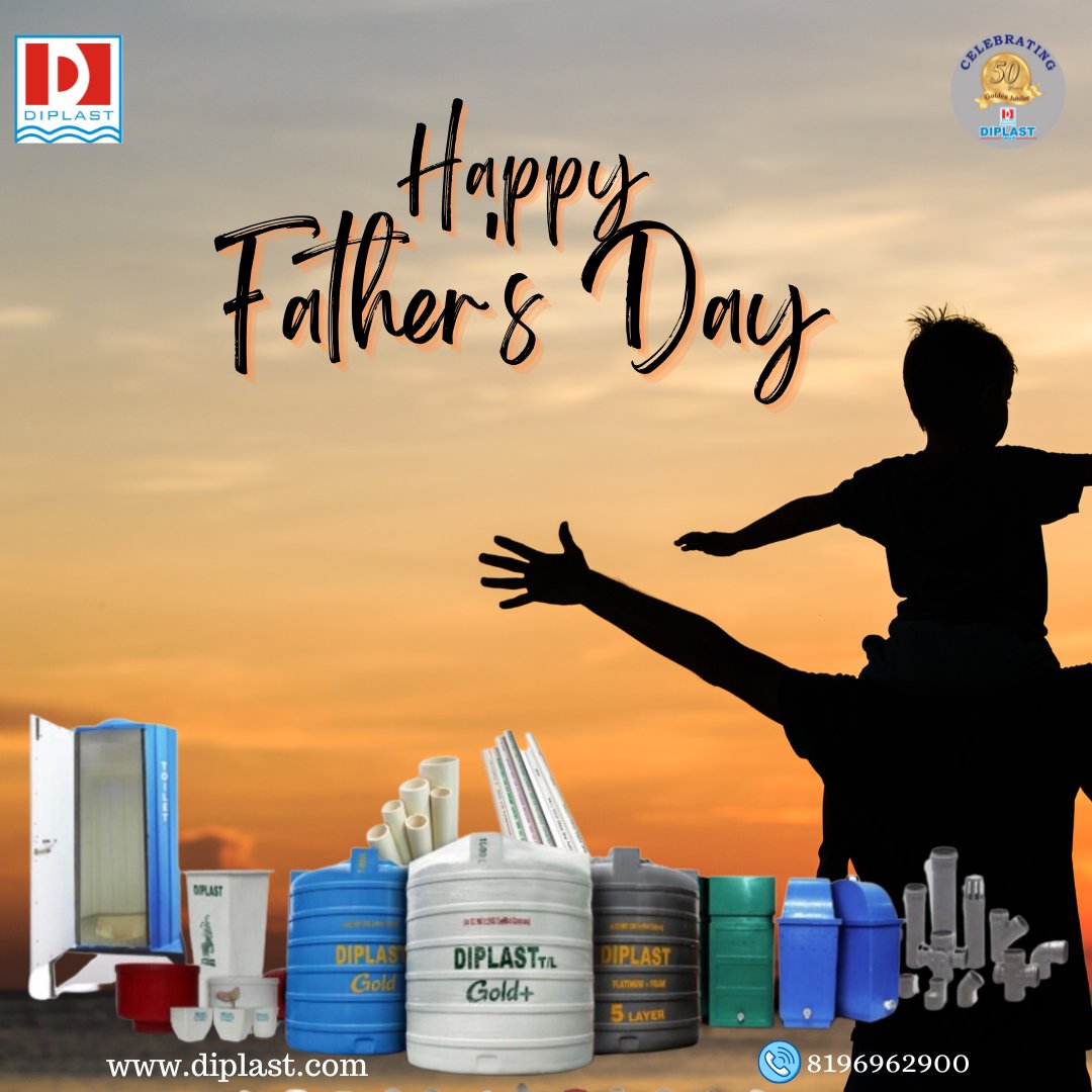 DiplastPlastics's tweet photo. Drawing inspiration from the best - our amazing fathers!

This Father's Day, at Diplast, we want to extend our warmest wishes to all the incredible dads out there. 

Happy Father's Day!

https://t.co/mQE3us4iIF

#FathersDay #HappyFathersDay #Diplast #WaterTank #CompostBin https://t.co/9hM6GP0ZQP