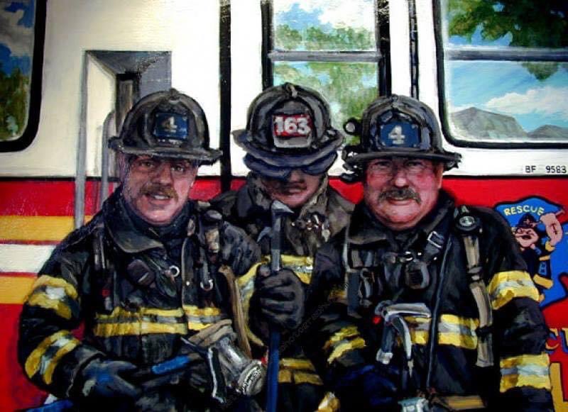 FDNY Queens, NY, Father's day Fire, June 17, 2001, (3) LODD's.