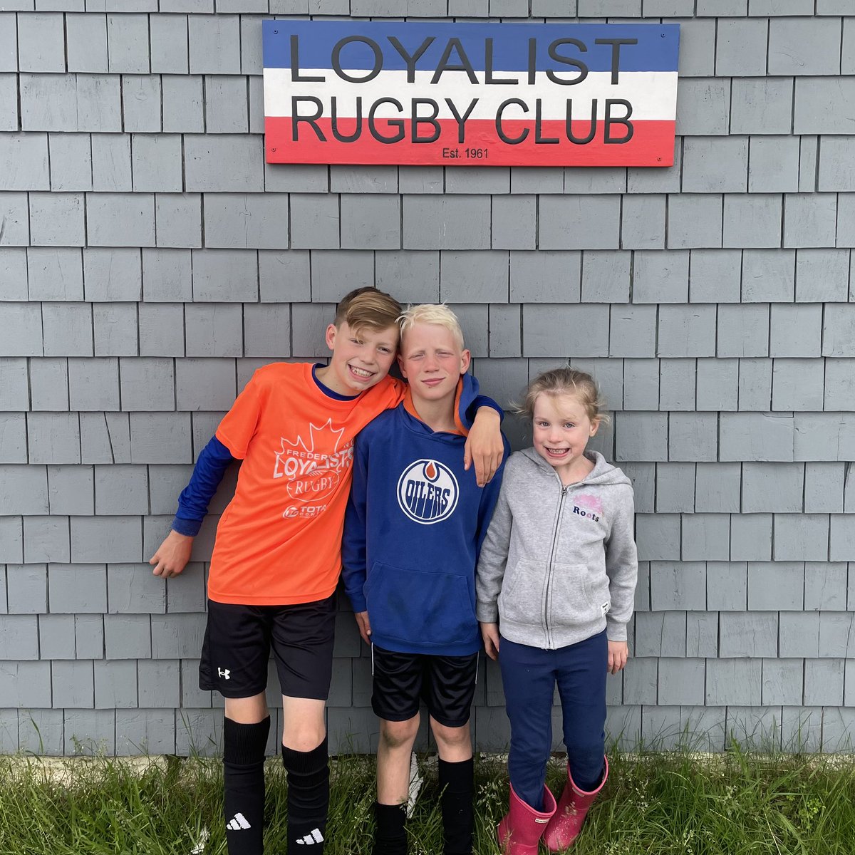 Thanks to <a href="/LoyalistsRugby/">Loyalists RFC</a> for another fun flag rugby jamboree. The kids had fun and are completely worn out. Parents might be sneaking a nap too! 

Saturday is a rugby day.