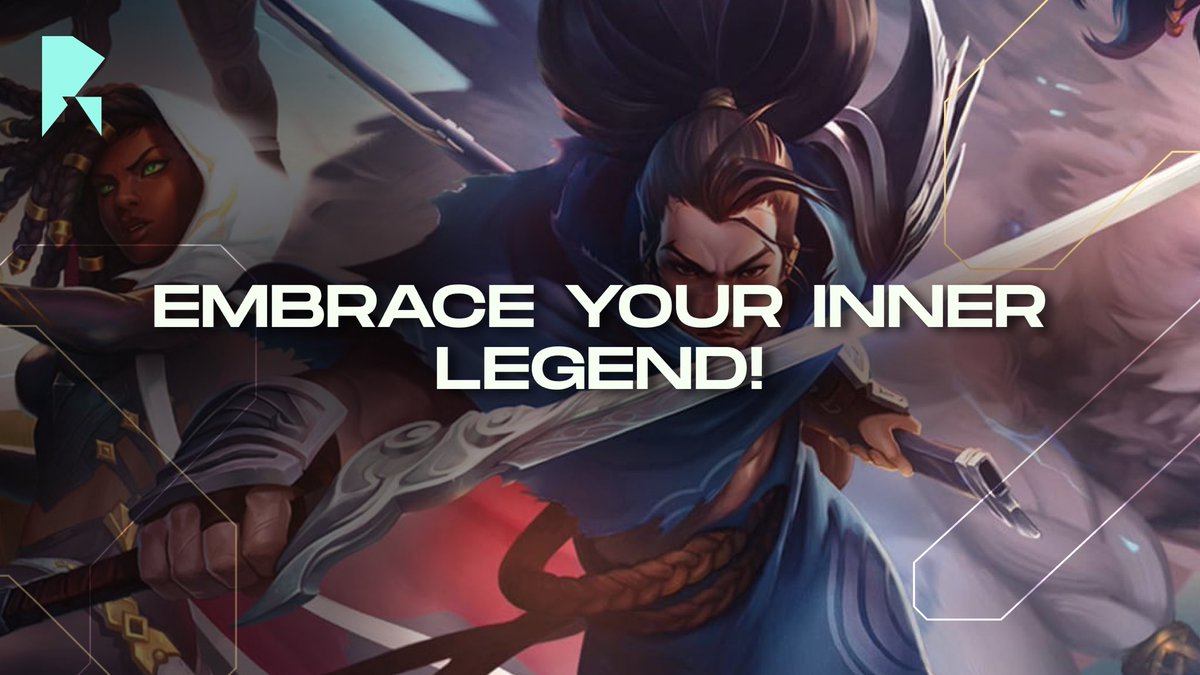 🏰 Forge your path to victory in League of Legends on Rize.gg! Embrace your inner legend! 🎮 #LeagueOfLegends #RizeGG #Launch #GameOn #eSports #Gamers #Games