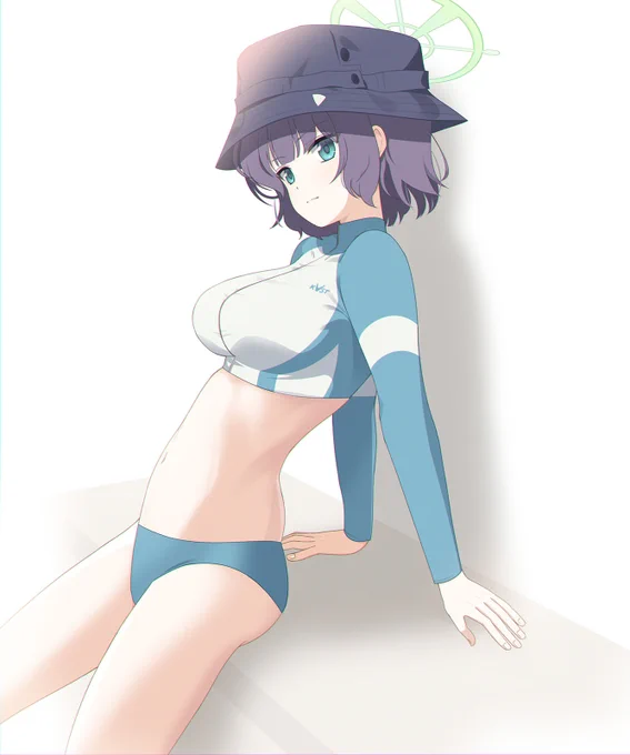 水着サキ #ブルアカ #BlueArchive