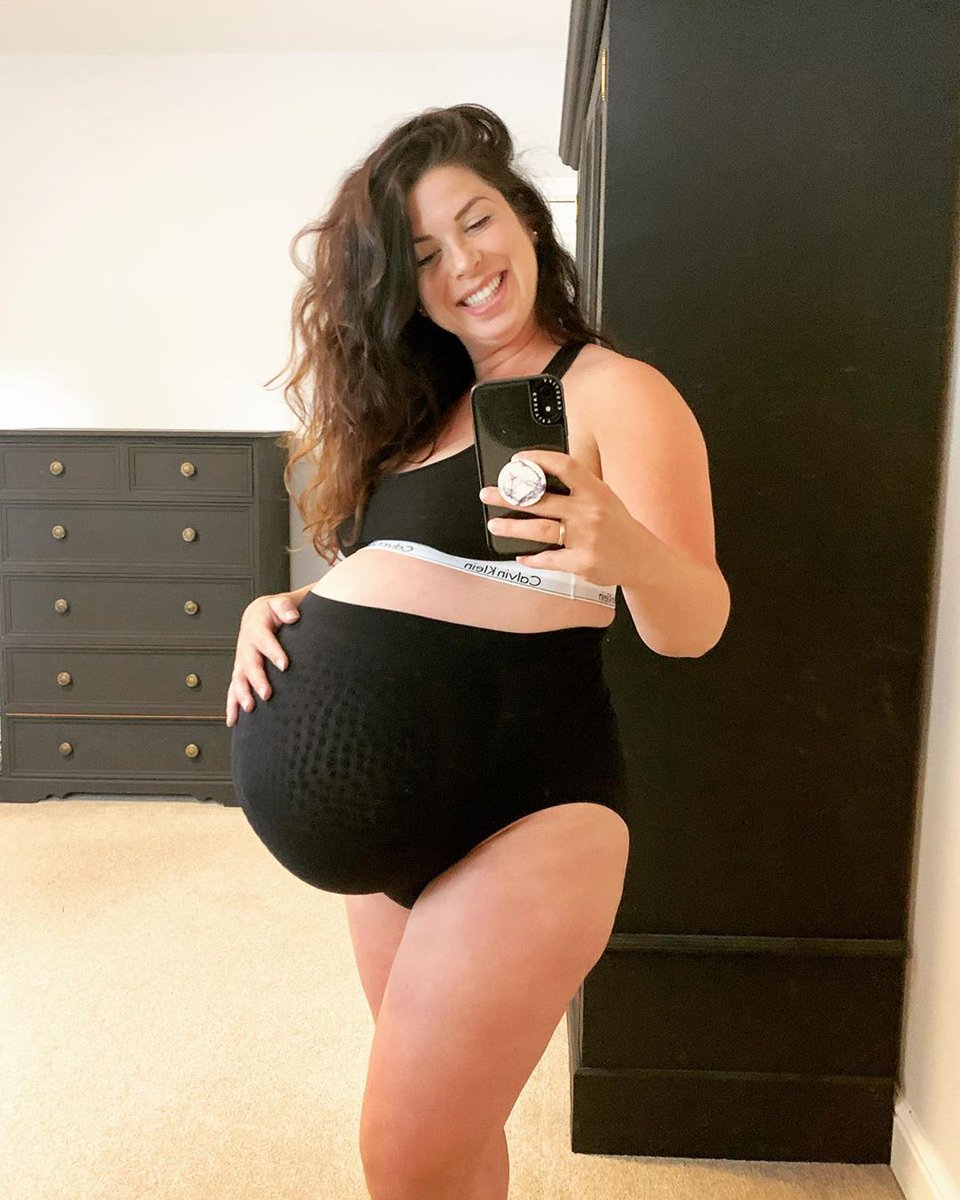 Maternity panties filled to the max