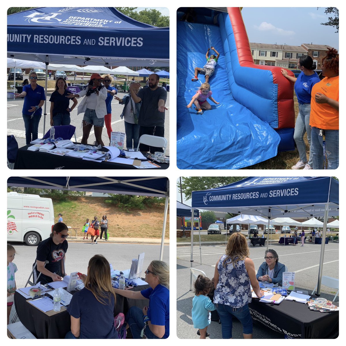 HoCoCommunity's tweet image. Our Unity in the #CommunityResource Fairs are filled with free food and family fun!
If you missed this one, our next #hococommunity fair is July 29 at East Columbia Library Park.