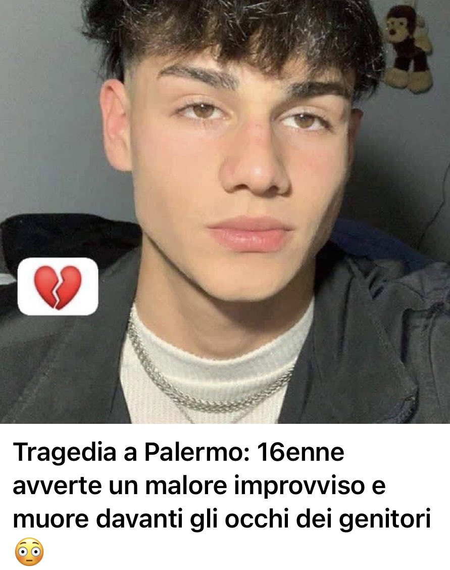 Adriano72197026's tweet image. Malore improvviso 16 crolla a terra davanti agli occhi dei genitori calabriadasogno.it/mamma-sto-male…