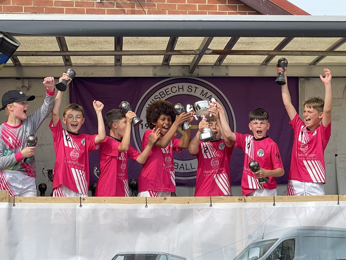 <a href="/WisbechStMaryFC/">Wisbech St Mary FC</a> great day thank you from Heigham Park Rangers u11