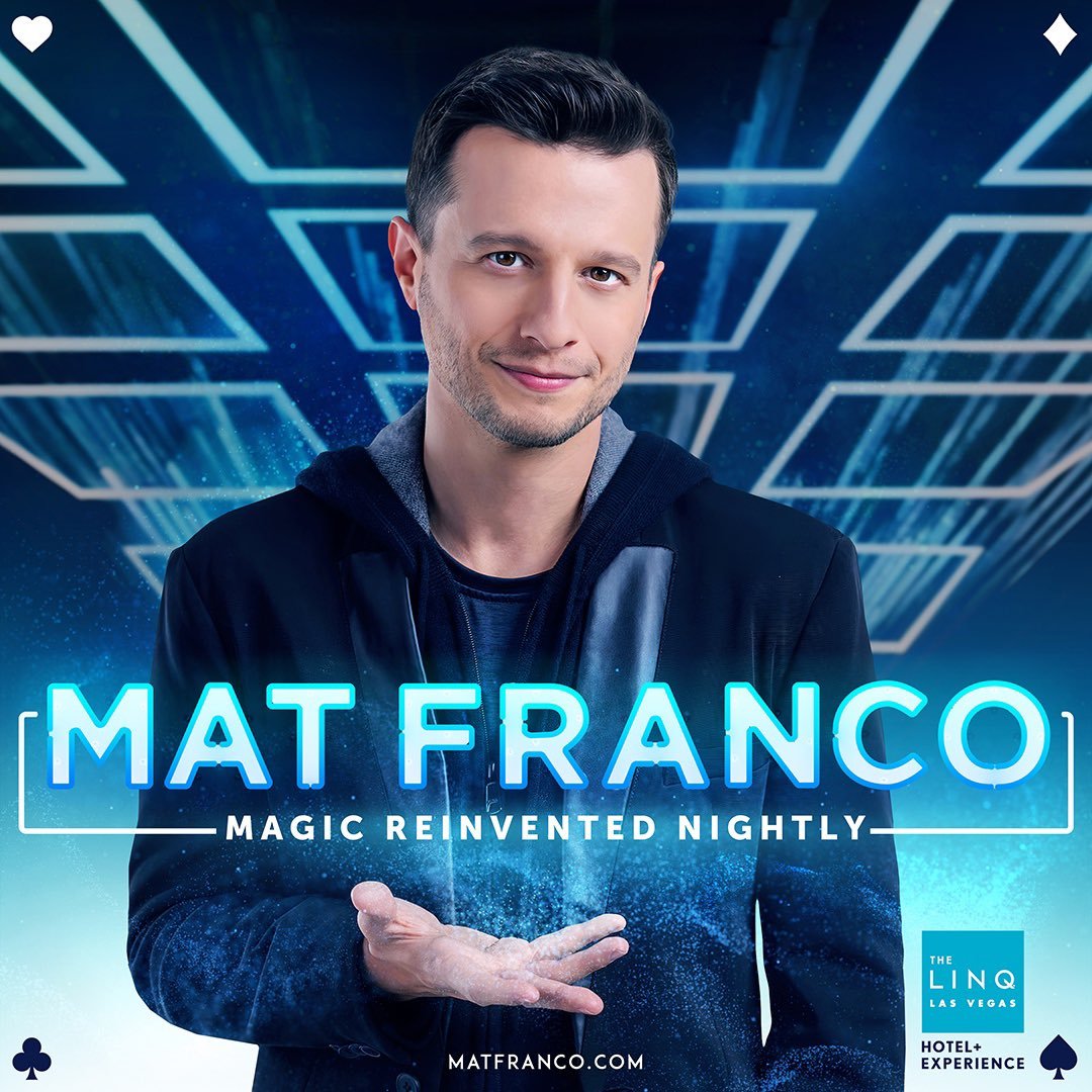 VegasTravelNews's tweet photo. 🚨@matfranco: New magic, new production, new dates!! His Las Vegas residency is now on sale through July 2024! LINQ is in his bio… see what we did there?
@VitalVegas @LasVegasLocally @TheLINQ #Vegas #LasVegas #Magic #followusontwitter https://t.co/oRDfROVJdI