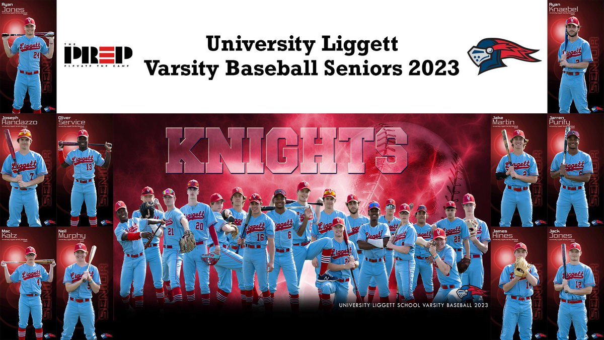 Liggett Baseball (@liggettknights) on Twitter photo ⚾️🚨🚨GAMEDAY 🚨🚨⚾️
Last hurrah for the 3 Amigos playing together & for the other seniors of the #LLWS 2018 & 2017 teams <a href="/JackJones_2023/">Jack Jones</a> <a href="/ryanjones95/">Ryan Jones</a> <a href="/Jake_Martin05/">Jake Martin</a> <a href="/ryan_knaebel/">Ryan Knaebel</a> <a href="/TommySchoeck/">Tommy Schoeck</a> <a href="/JoeyRandazzo12/">Joey Randazzo</a>
Also farewell to
J. Hines, <a href="/MacKatz2/">Mac Katz</a>, <a href="/NeilMurphy01/">Neil Murphy</a> ⚾️🚨🚨GAMEDAY 🚨🚨⚾️
Last hurrah for the 3 Amigos playing together & for the other seniors of the #LLWS 2018 & 2017 teams <a href="/JackJones_2023/">Jack Jones</a> <a href="/ryanjones95/">Ryan Jones</a> <a href="/Jake_Martin05/">Jake Martin</a> <a href="/ryan_knaebel/">Ryan Knaebel</a> <a href="/TommySchoeck/">Tommy Schoeck</a> <a href="/JoeyRandazzo12/">Joey Randazzo</a>
Also farewell to
J. Hines, <a href="/MacKatz2/">Mac Katz</a>, <a href="/NeilMurphy01/">Neil Murphy</a>