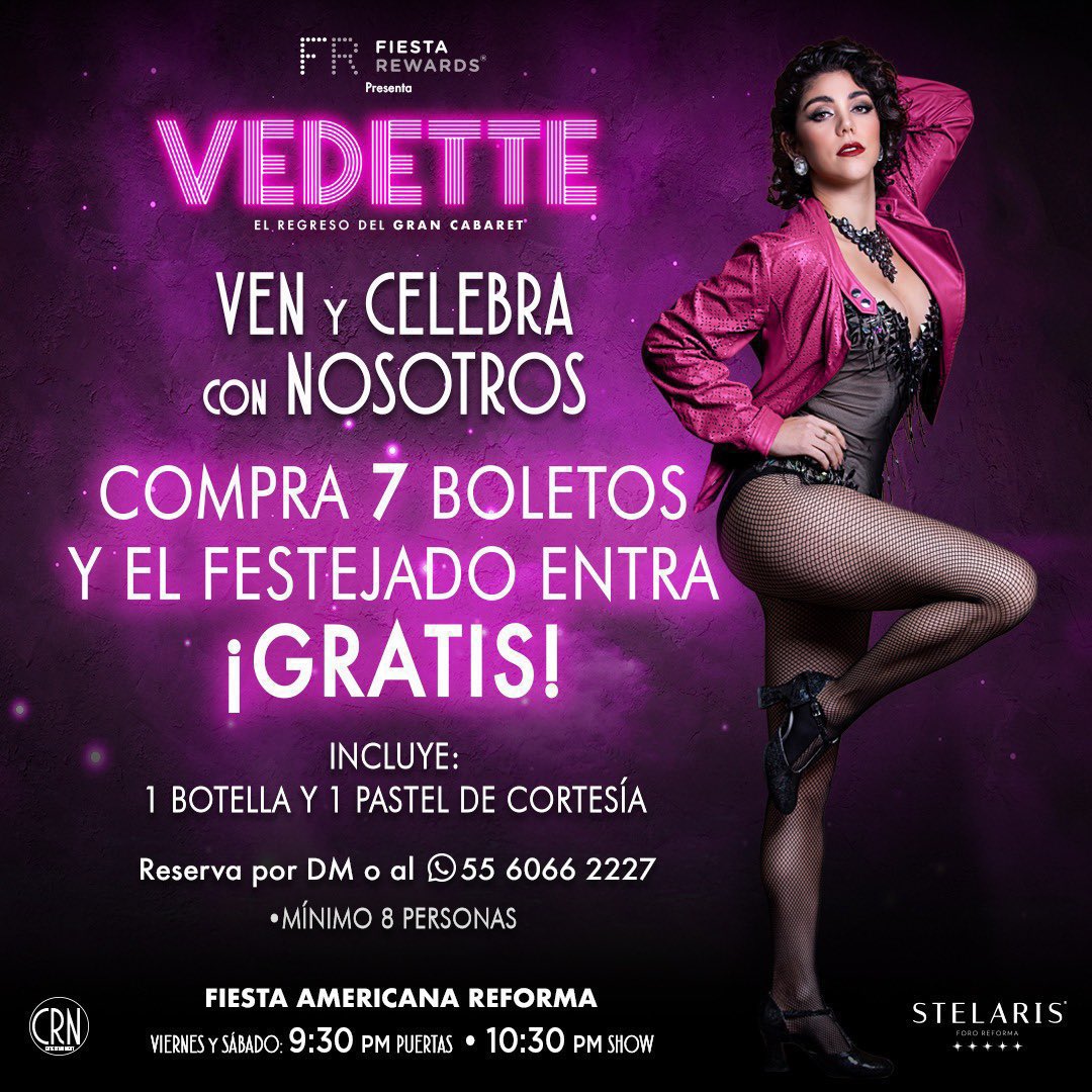 vedette show tweet media