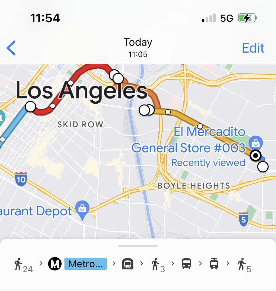 Neither Google Maps or the Transit app showing Regional Connector.