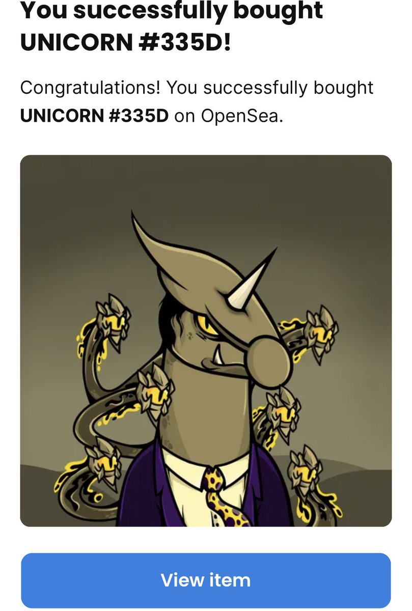 Artmancer404's tweet photo. 🎊🤩#GlitchGang #NFTBuy🤩🎊
.
#NFTArtist: @Unicorn_ID_NFT
.
Every week it seems like less and less collectors are buying #NFTs, but the Purple Suited #Polygon GlitchGang is STILL DEDICATED to giving 💯 back! 

Snakes+Unicorn+Purple Suit = an #NFT Masterpiece!

TYTY Uni fren 🫶🏻💜 https://t.co/W0tqodjPc4