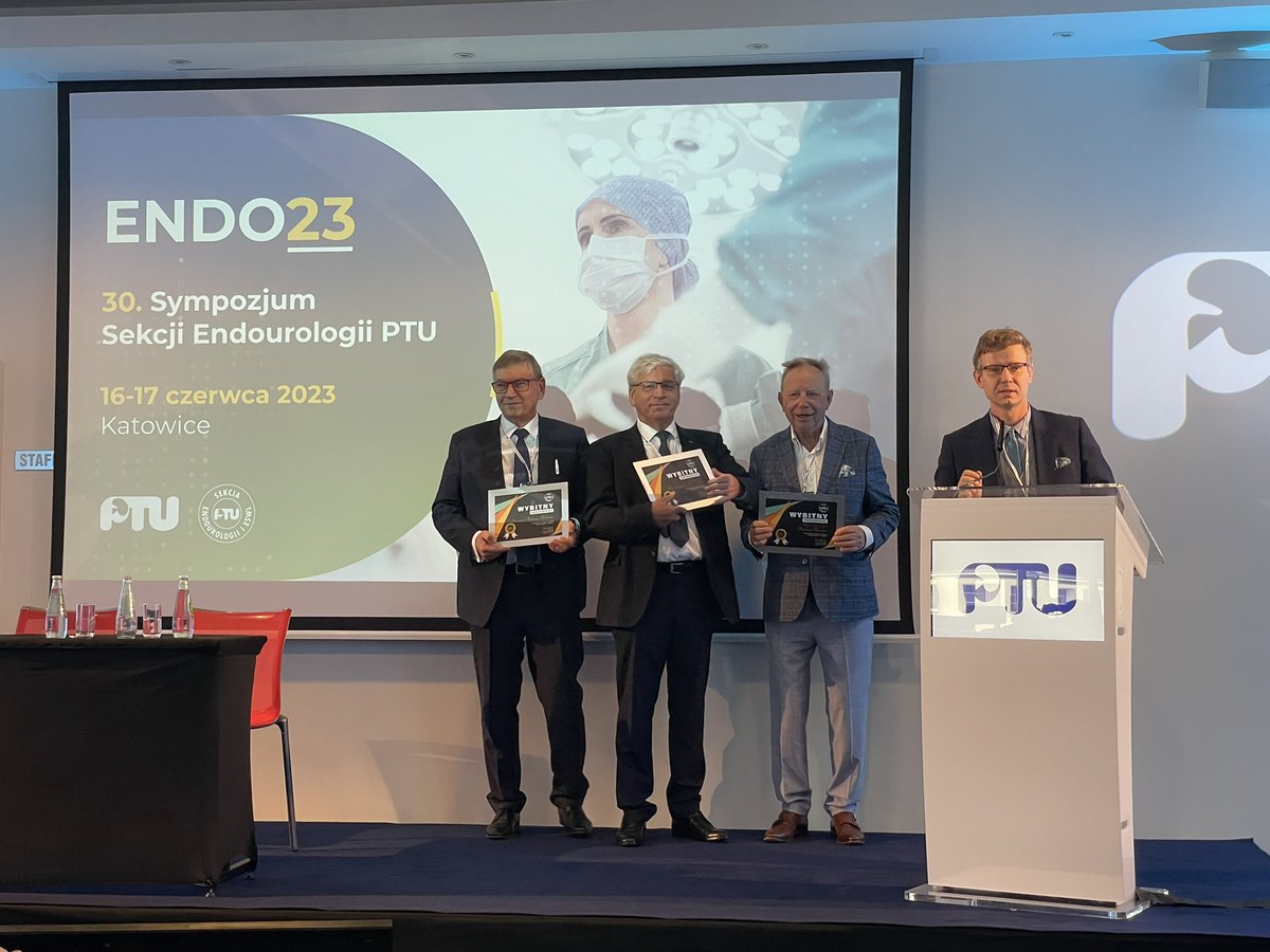 Marcin Jarzemski (@marcinjarzemski) on Twitter photo It was a great honour to be invited as a tutor and speaker at <a href="/EndoPTU/">Sekcja Endourologii PTU</a> meeting in Katowice. Once again congrats to <a href="/PBryniarski/">Piotr Bryniarski</a>. Thank you @Filip73887202 and <a href="/krzno/">Krzysztof Nowakowski</a> for the Ureteral stricture and stents session. See you again in Bydgoszcz at 31st EndoPTU meeting 2024! It was a great honour to be invited as a tutor and speaker at <a href="/EndoPTU/">Sekcja Endourologii PTU</a> meeting in Katowice. Once again congrats to <a href="/PBryniarski/">Piotr Bryniarski</a>. Thank you @Filip73887202 and <a href="/krzno/">Krzysztof Nowakowski</a> for the Ureteral stricture and stents session. See you again in Bydgoszcz at 31st EndoPTU meeting 2024!