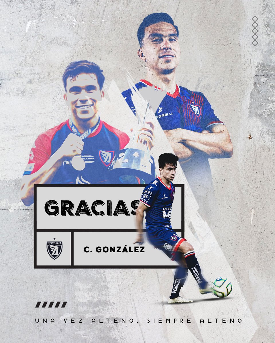 TepatitlanFC's tweet photo. Si hay algo de lo que nunca tuvimos duda, es de que diste siempre todo por esta camiseta 🤩👏

¡Te deseamos mucho éxito en esta nueva etapa, @osvaglezz!  🔝 https://t.co/GFdXiCE9gg