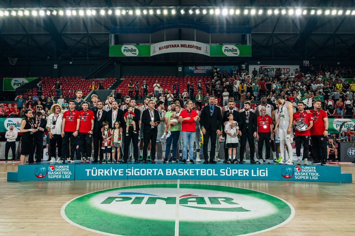 Türkiye Sigorta Basketbol Süper Ligi 2022-2023 Sezonu ikincisi 💚❤️