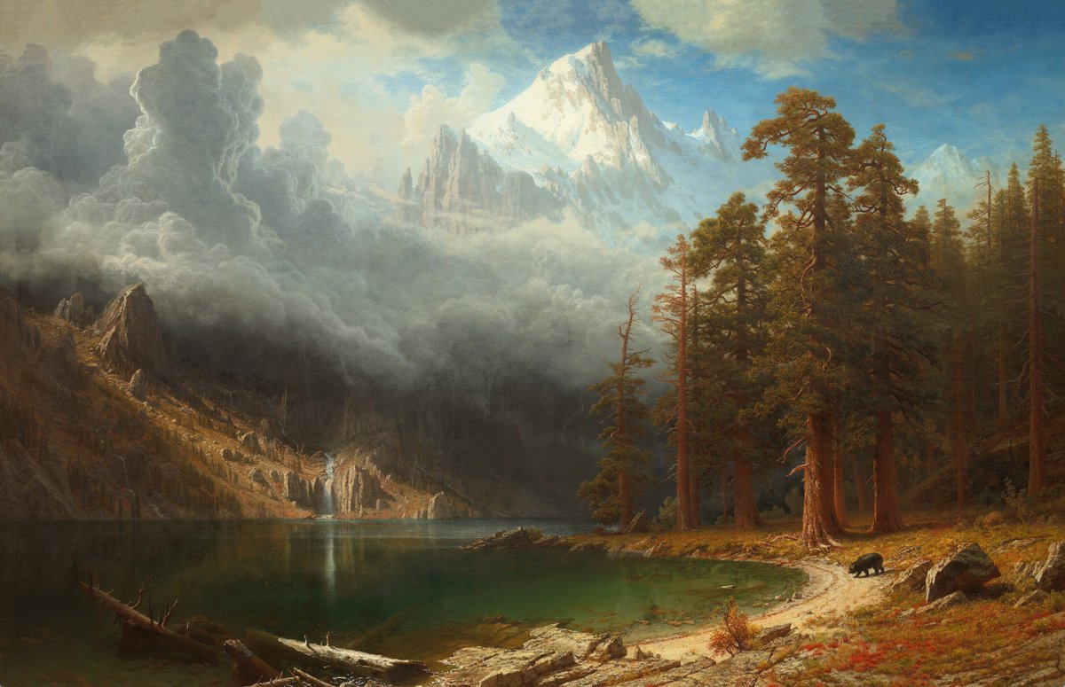 Mount Corcoran by Albert Bierstadt (1830-1902); painted 1876
#art #artist #painting #paintings #artwork #nature #landscape #california #mountainlandscape #albertbierstadt #bierstadt #westernart #sierranevada #rockymountains