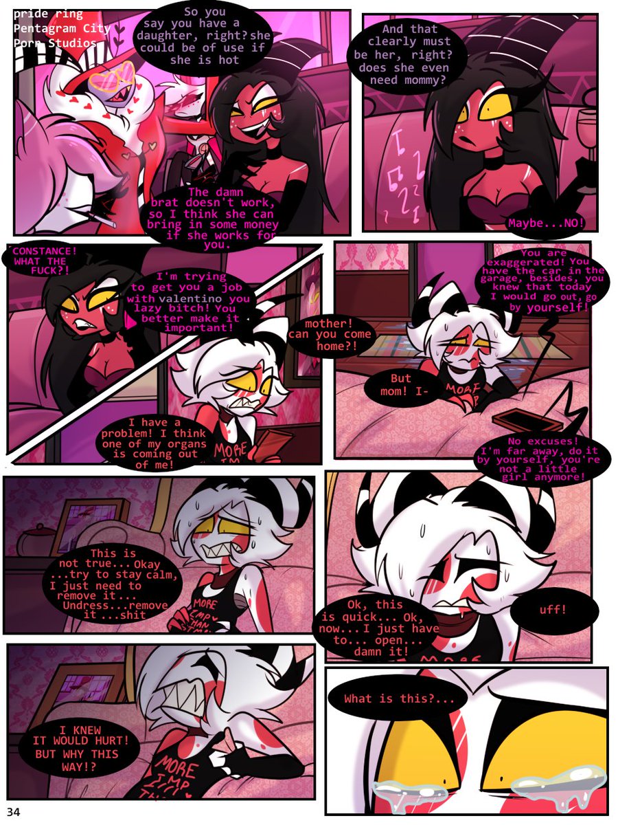 Page 34!
#HelluvaBoss #HazbinhotelValentino #HelluvaBossOC #HelluvaBossAU #HelluvaBossFanart