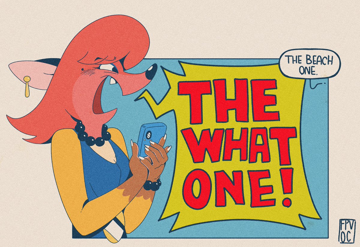 Sonnyd6I's tweet image. short little comic for @F0XnR0LL based on mrs Sionnachs beach pic
#foxpopvli #anthroart #fpvOC