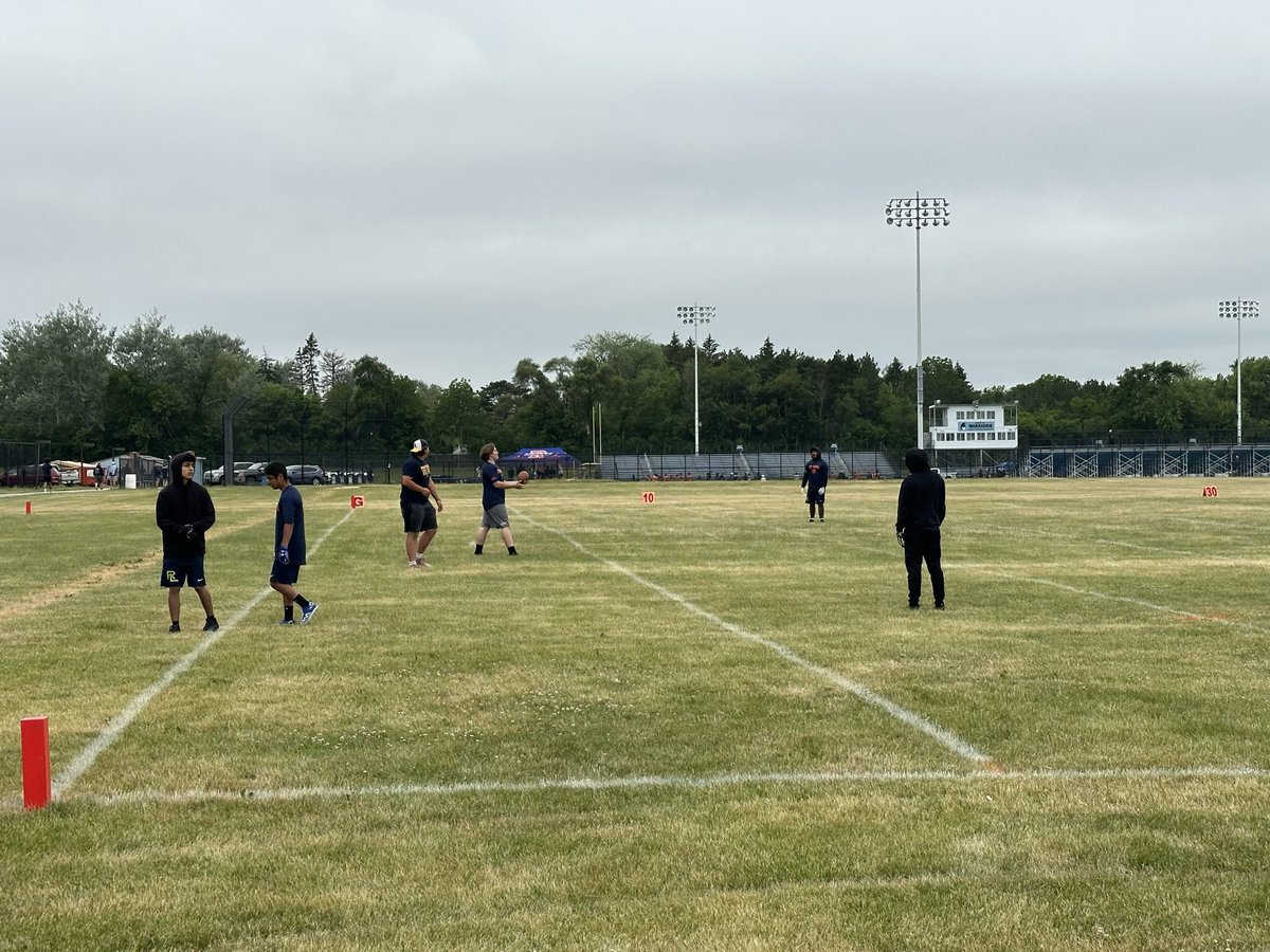 This past week members of our team got to compete & spend the day at the Chicago Bears Nike 11-ON competition!  We competed in speed, strength & 7-on competition. Thank you @BearsOutreach @ChicagoBears @usnikefootball @WbFootball our players had a great experience! #KeepBuilding
