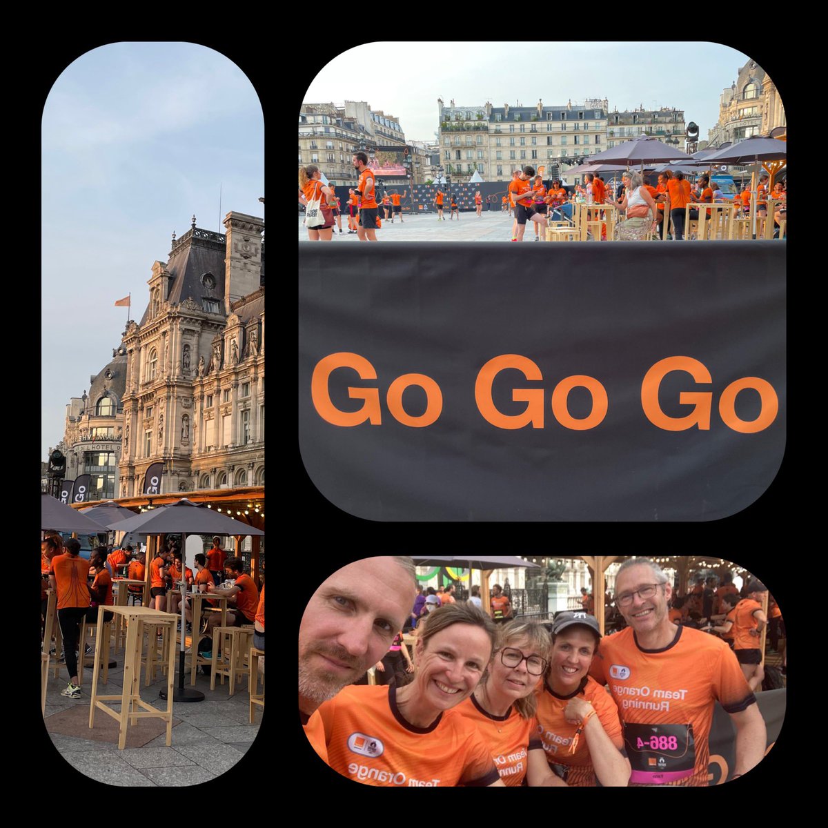 Team de choc, organisation au top et ambiance de folie #orangenightrun @orange